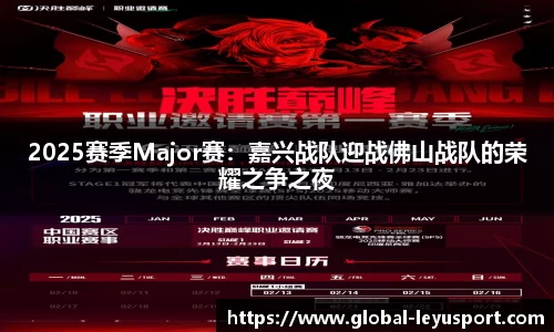 2025赛季Major赛：嘉兴战队迎战佛山战队的荣耀之争之夜